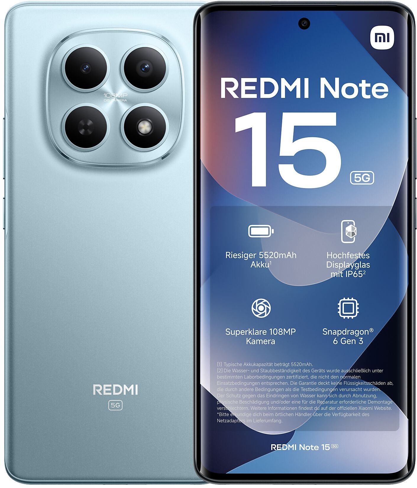 Xiaomi Redmi Note 15 5G - 8+256GB PHONE